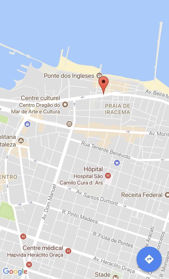 Apartamento Praia De Iracema Vista Para O Mar 18 Andar Fortaleza  Buitenkant foto
